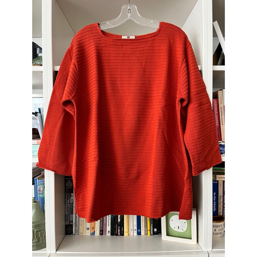 NWOT San Francisco orange sweater